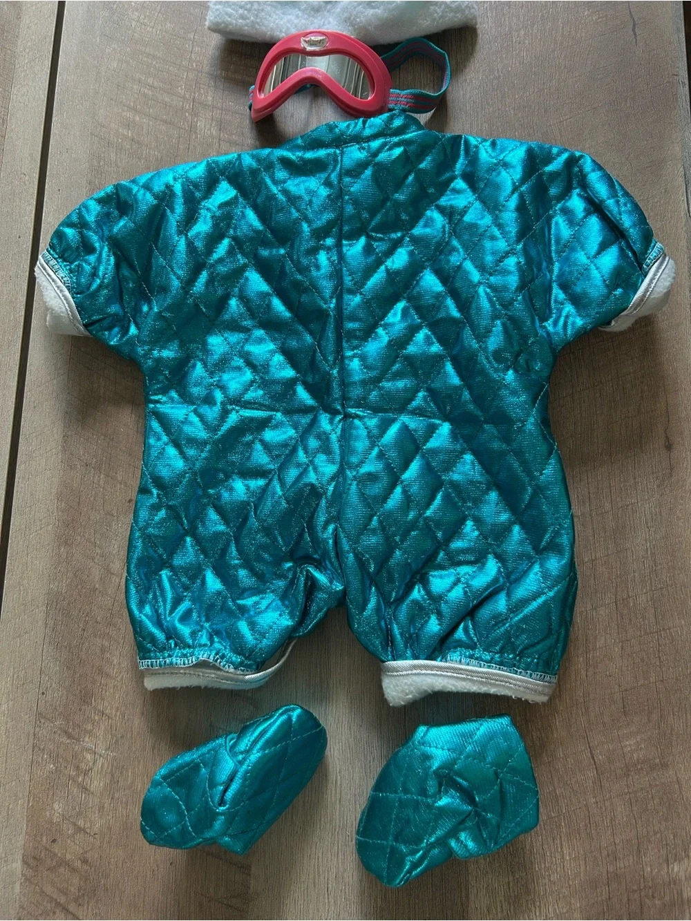 Original Zapf Creations 90s Teal Baby Born Snowsuit Set